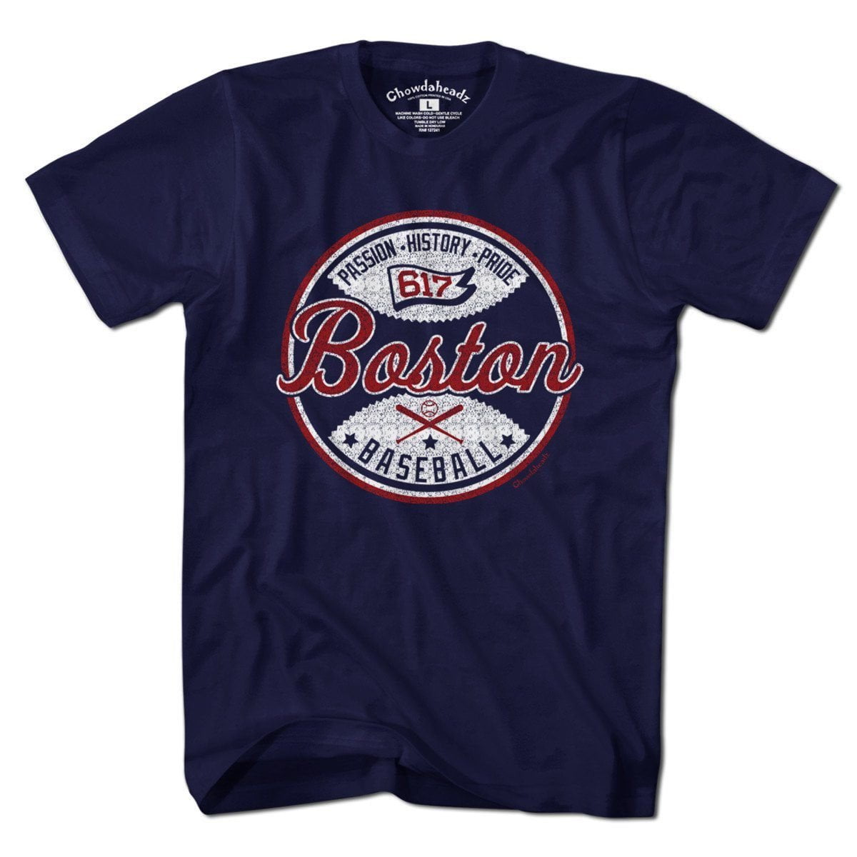 Boston Baseball Passion History Pride T-Shirt product image 1