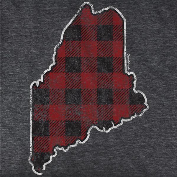 Buffalo Plaid Maine T-Shirt product image 2