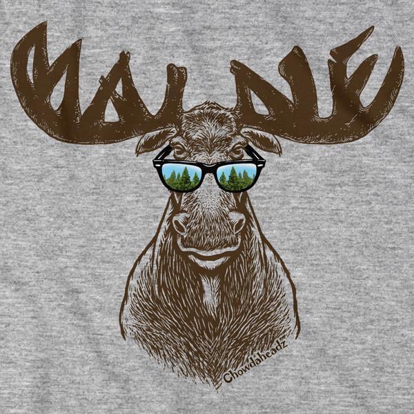 Cool Maine Moose T-Shirt product image 2