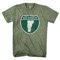 Go Green Vermont Highway Sign T-Shirt product image 1