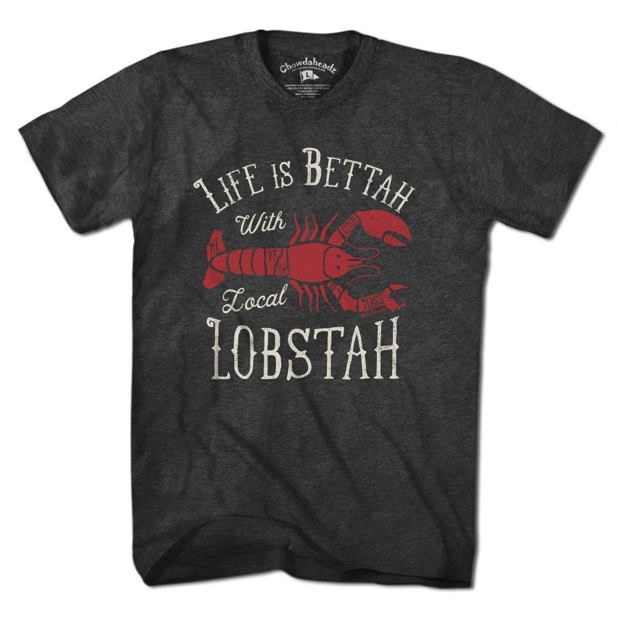Life Is Bettah With Lobstah T-Shirt product image 1