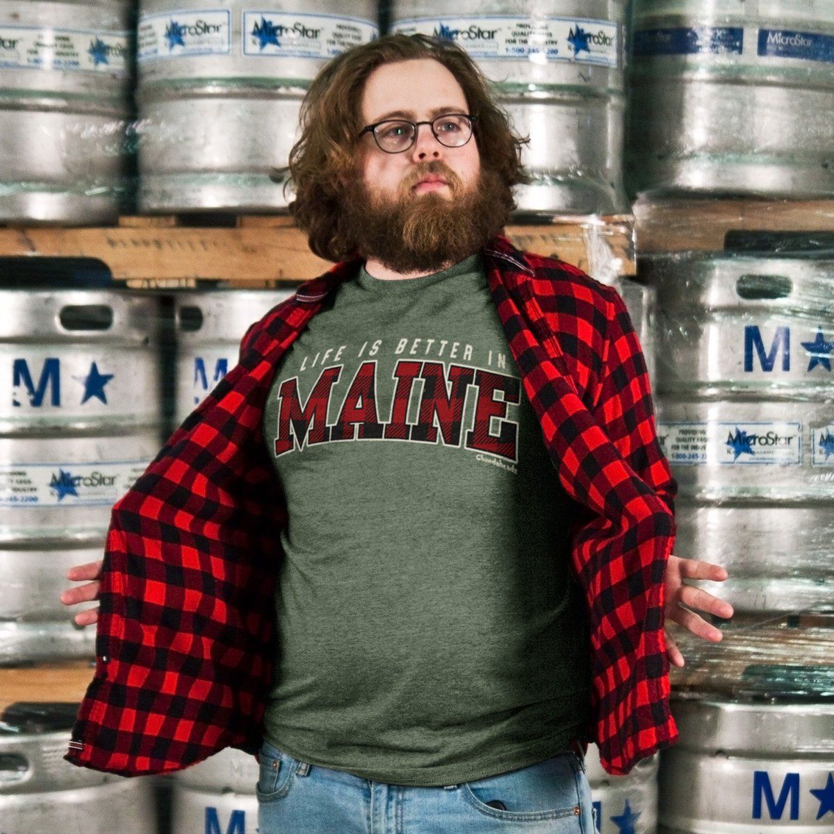 Life is Better in Maine T-Shirt product image 7