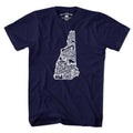 Live Free New Hampshire State T-Shirt product image 1