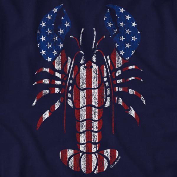 Lobstah 'Merica USA T-shirt product image 2