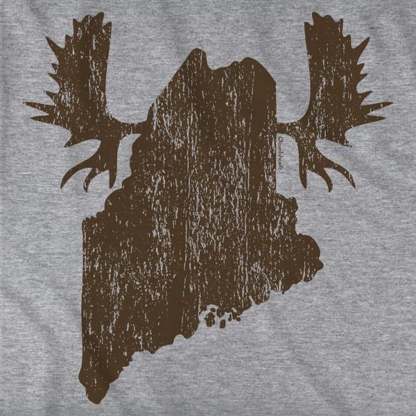 Maine Moose Antlers T-Shirt product image 2