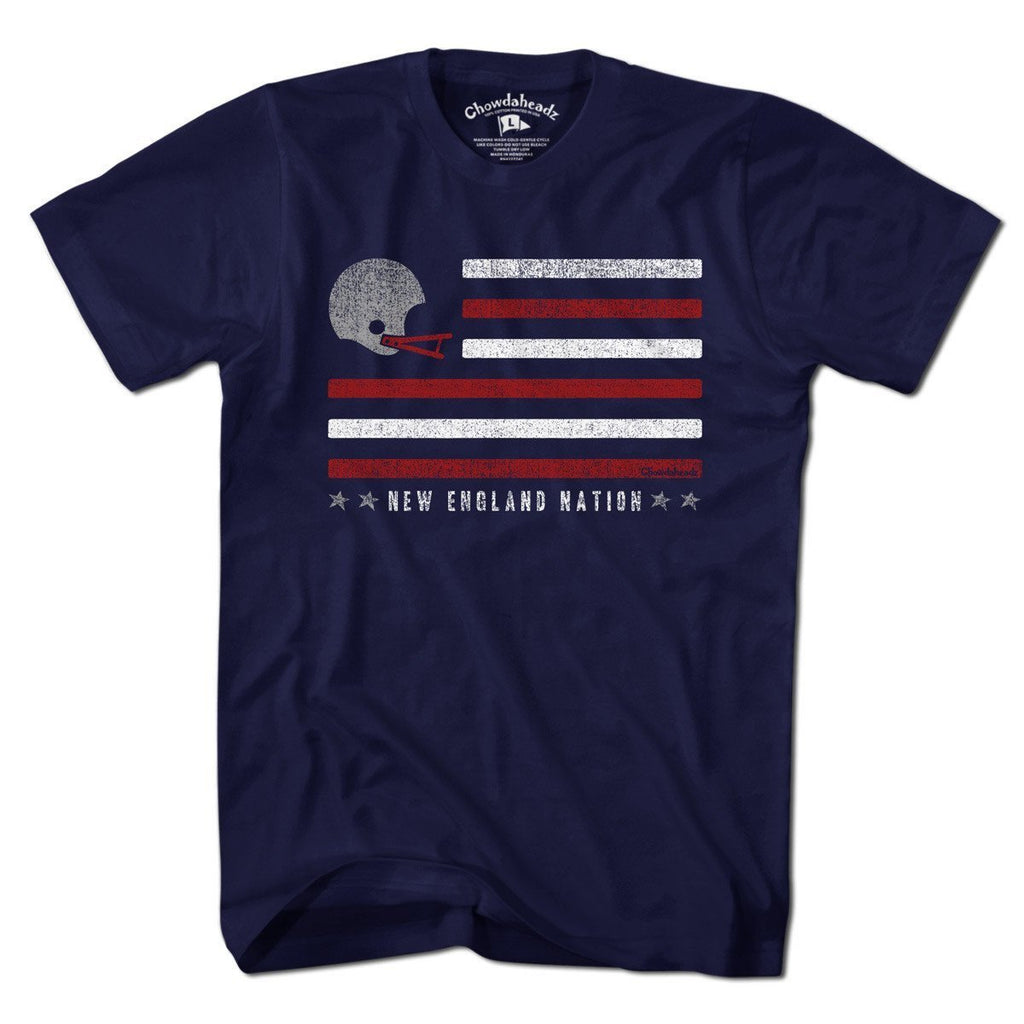 New England Flag Football T-Shirt product image 1