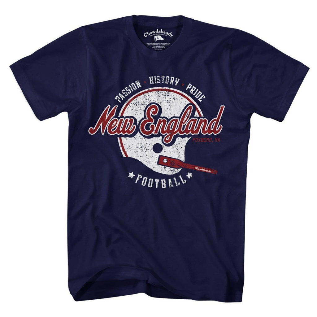 New England Football Passion History Pride T-Shirt product image 1