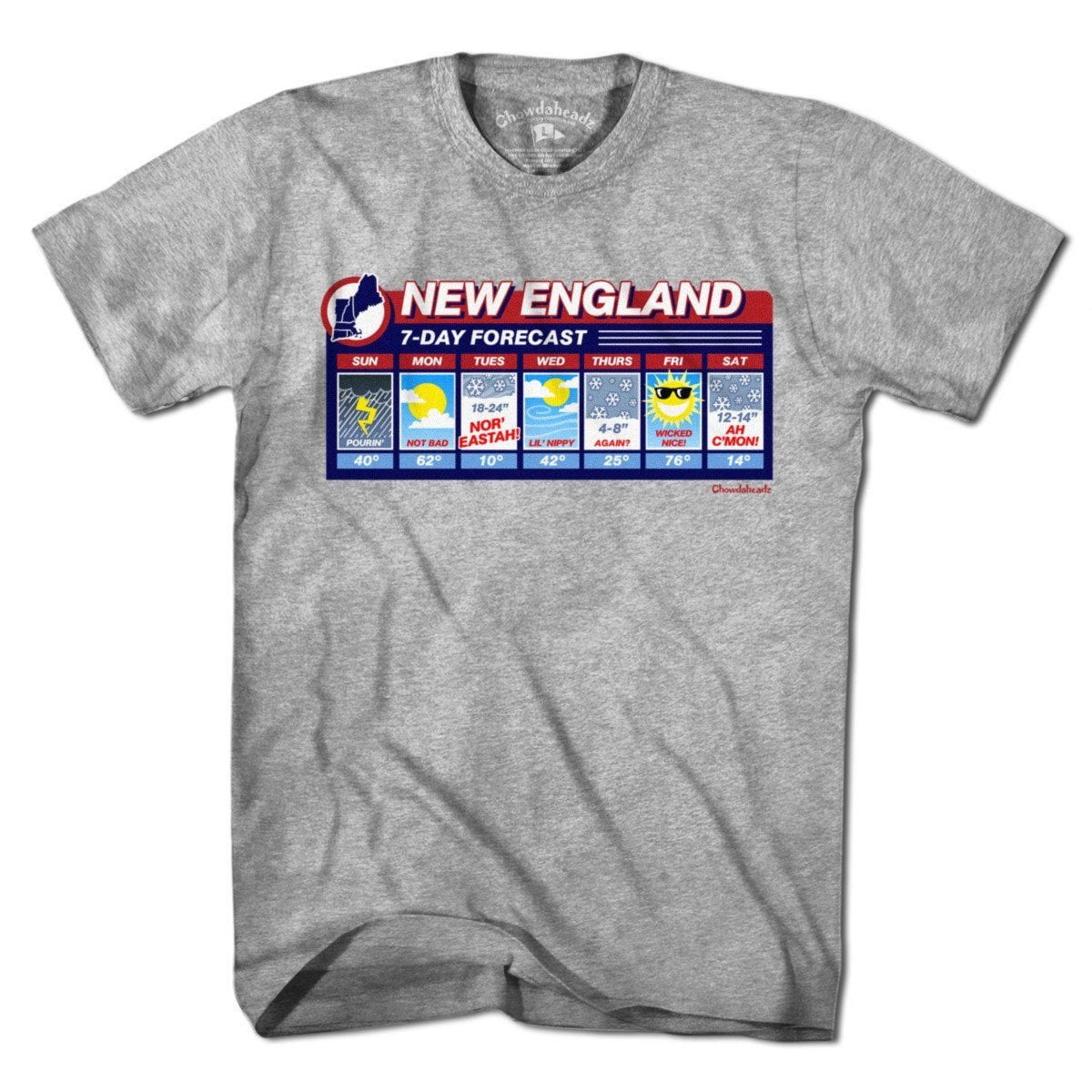 New England Weather T-Shirt product image 8
