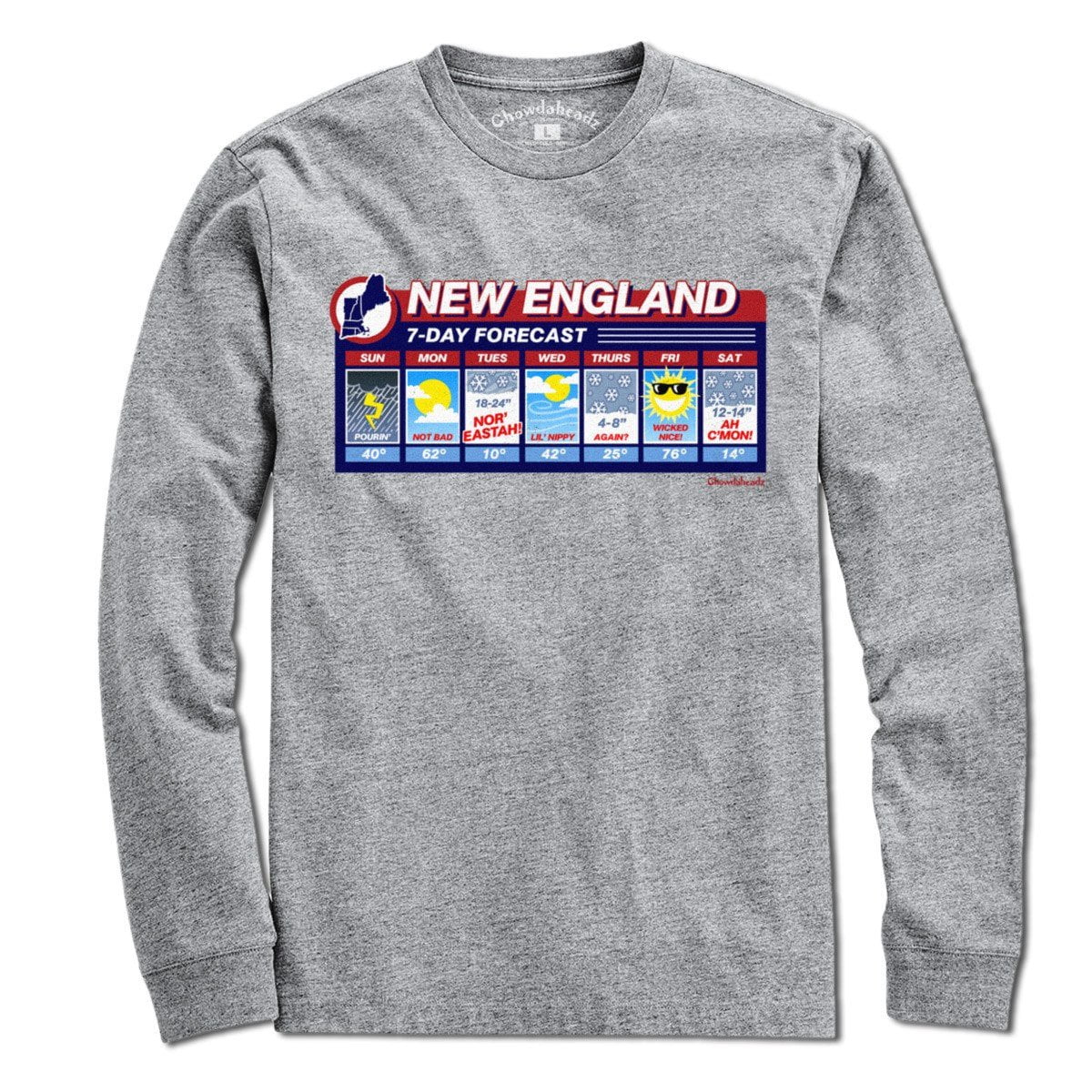 New England Weather T-Shirt product image 10