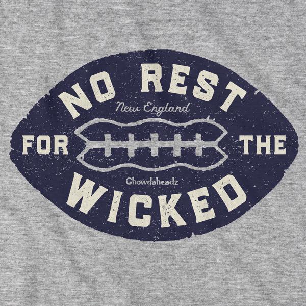 No Rest For The Wicked Football T-Shirt product image 2
