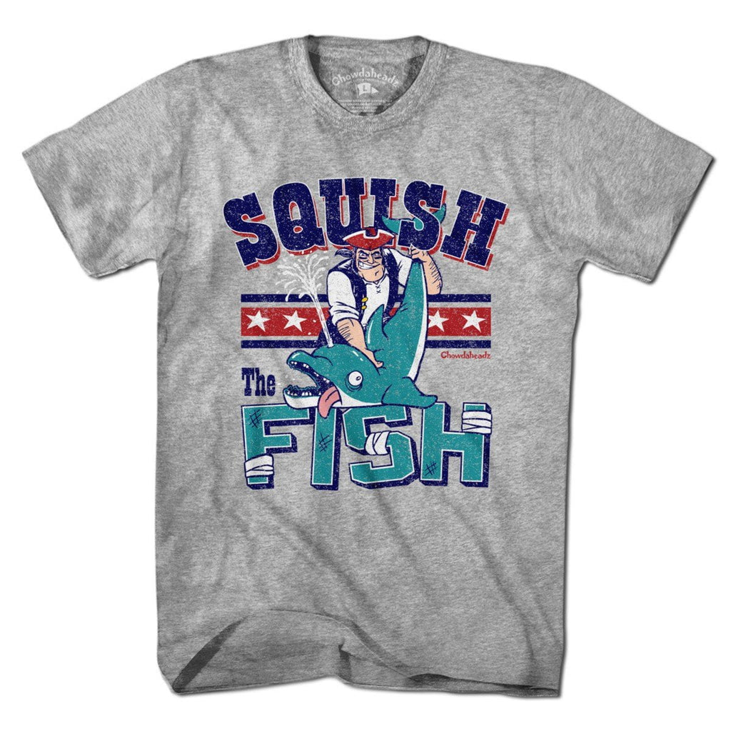 Squish the Fish New England T-Shirt product image 1