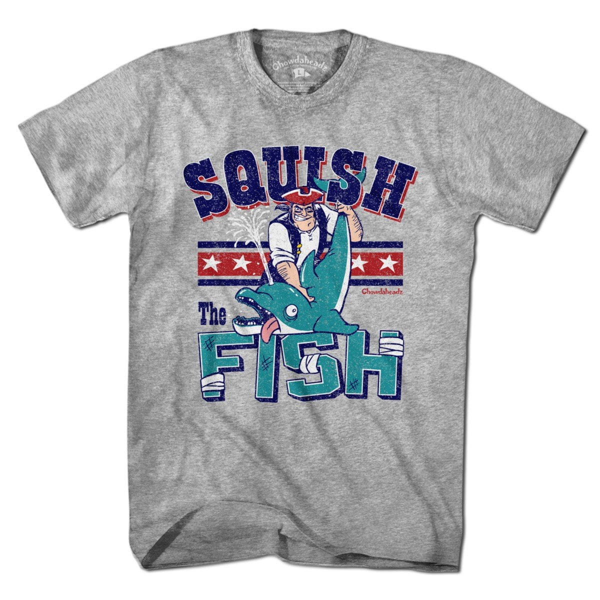 Squish the Fish New England T-Shirt product image 1