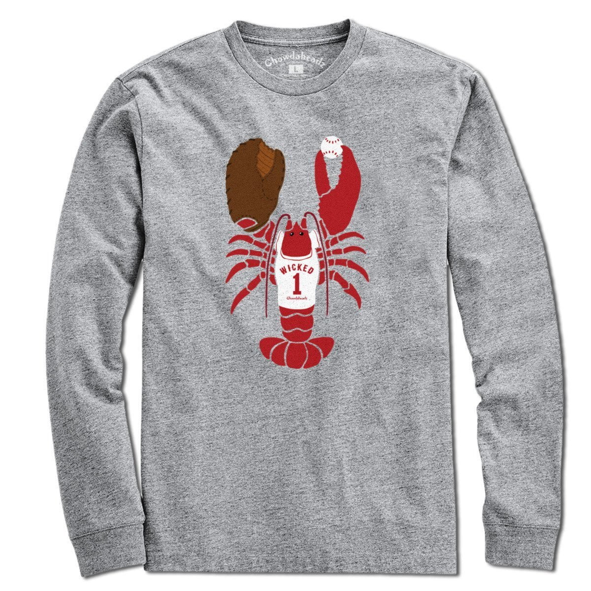 Wicked Lobstah Baseball T-Shirt product image 3