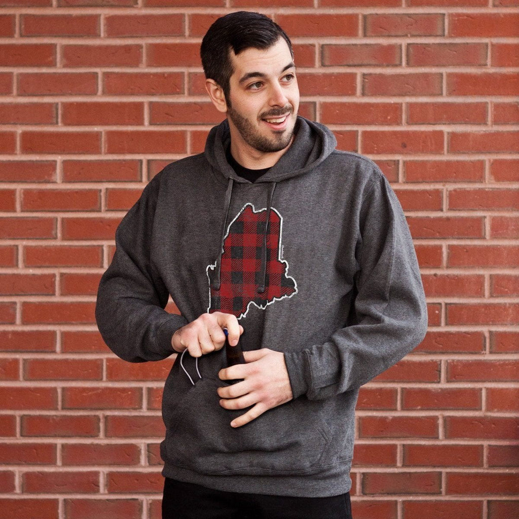 Buffalo Plaid Maine Tailgater Hoodie product image 3