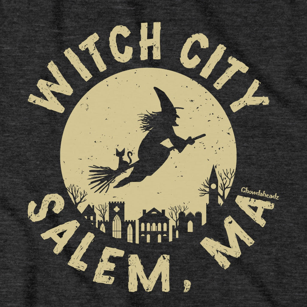 Witch City Salem MA Skyline Hoodie product image 2