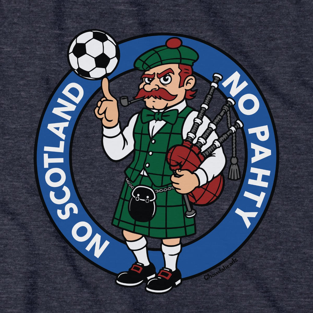 No Scotland No Pahty Soccer T-Shirt product image 4