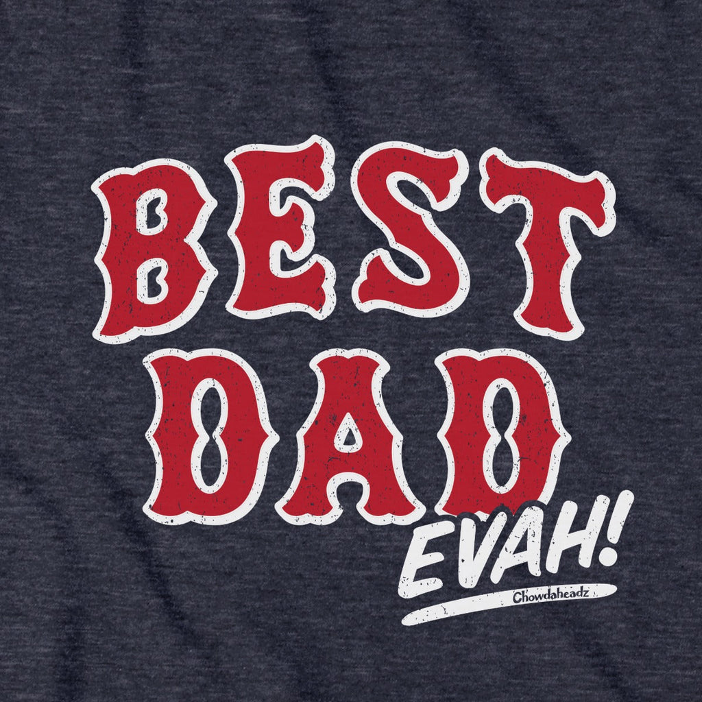 Best Dad Evah Home Team Baseball T-Shirt product image 4